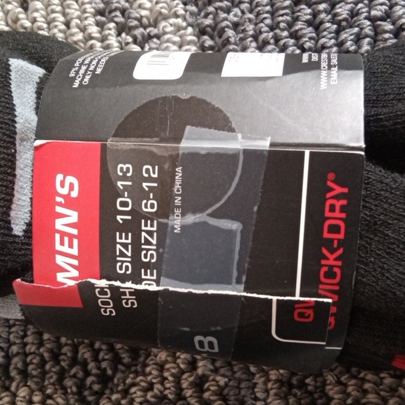 Gold Toe Men's Black Socks N Layer 8 Ankle Socks Mens Size Shoe 6-12 - Picture 4 of 5